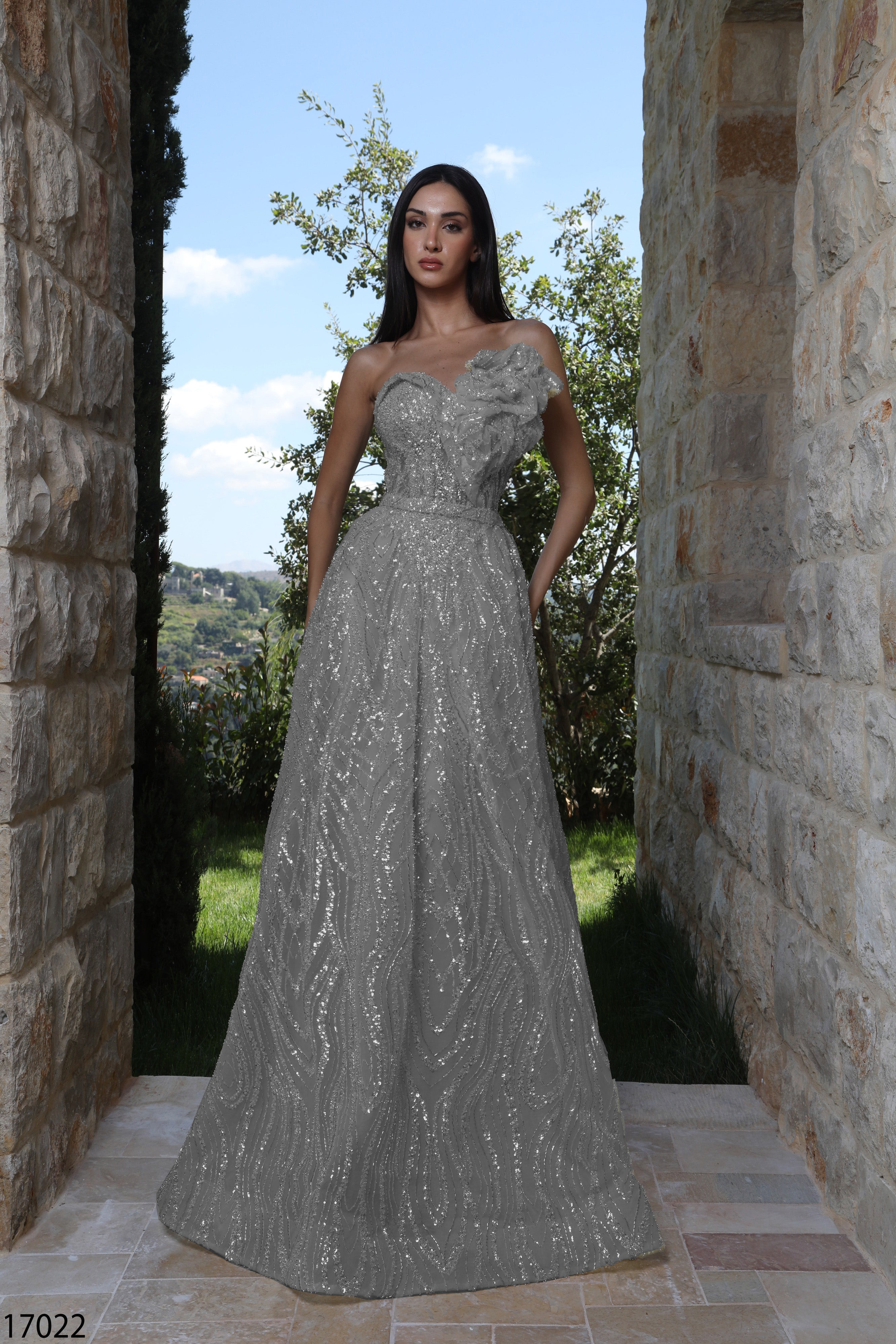 AZZURE COUTURE FM17022 DRESS