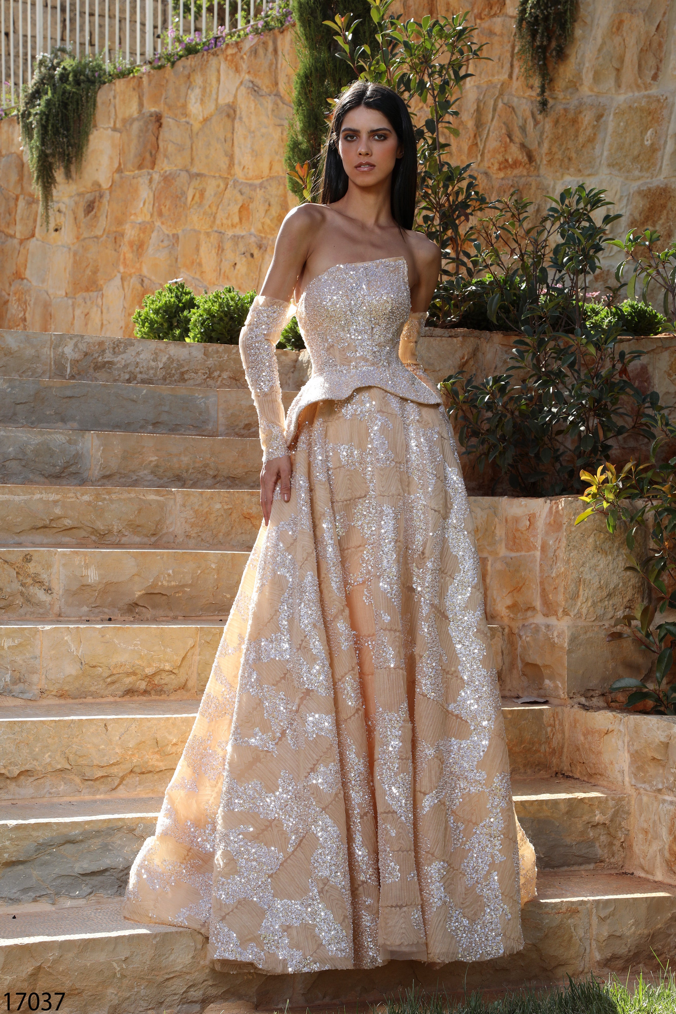AZZURE COUTURE FM17037 DRESS