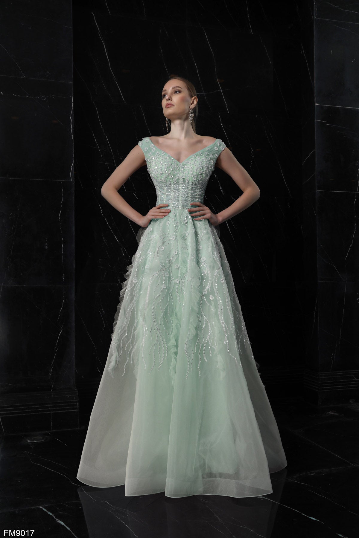 AZZURE COUTURE FM9017 DRESS