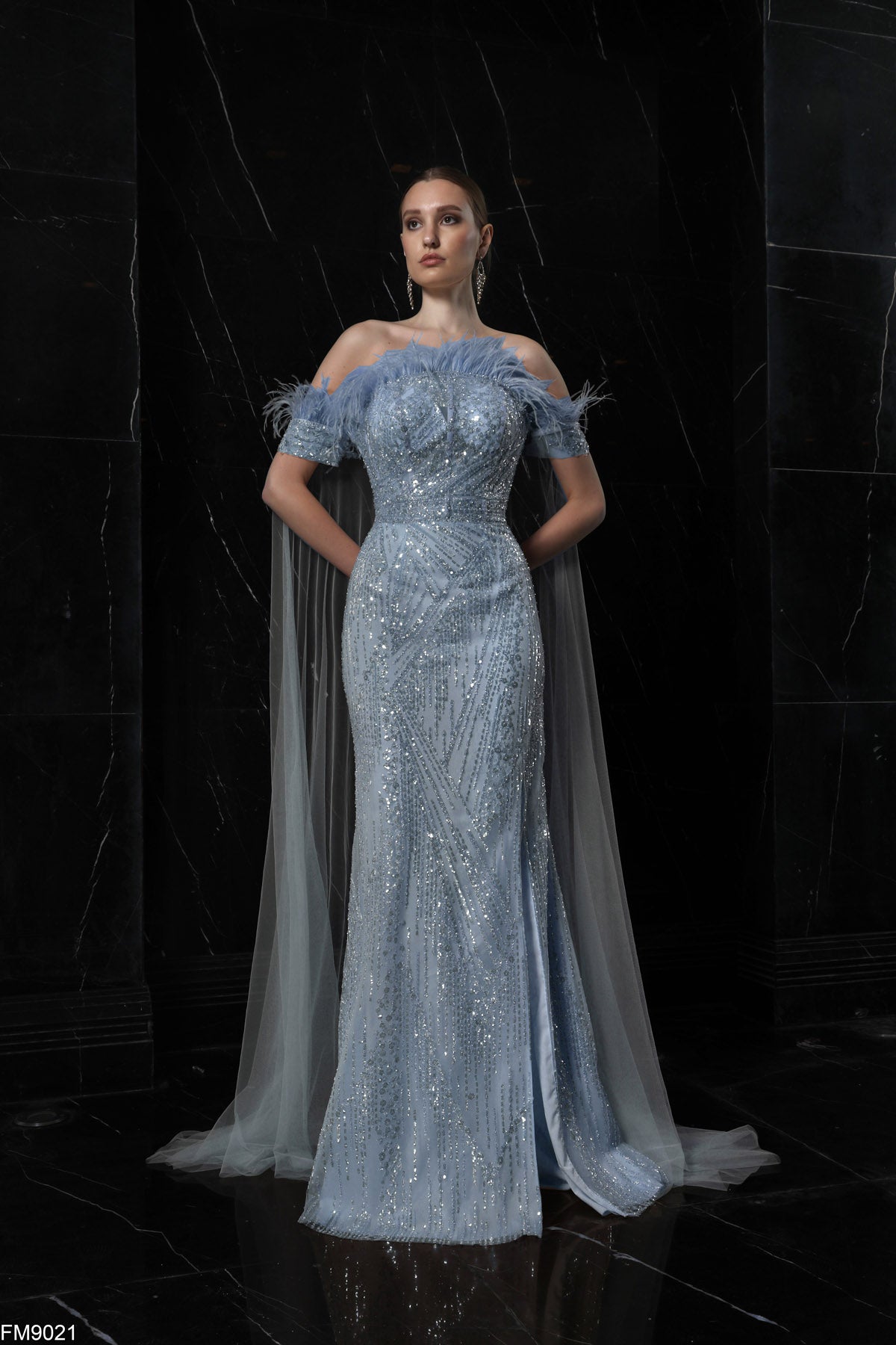 AZZURE COUTURE FM9021 DRESS