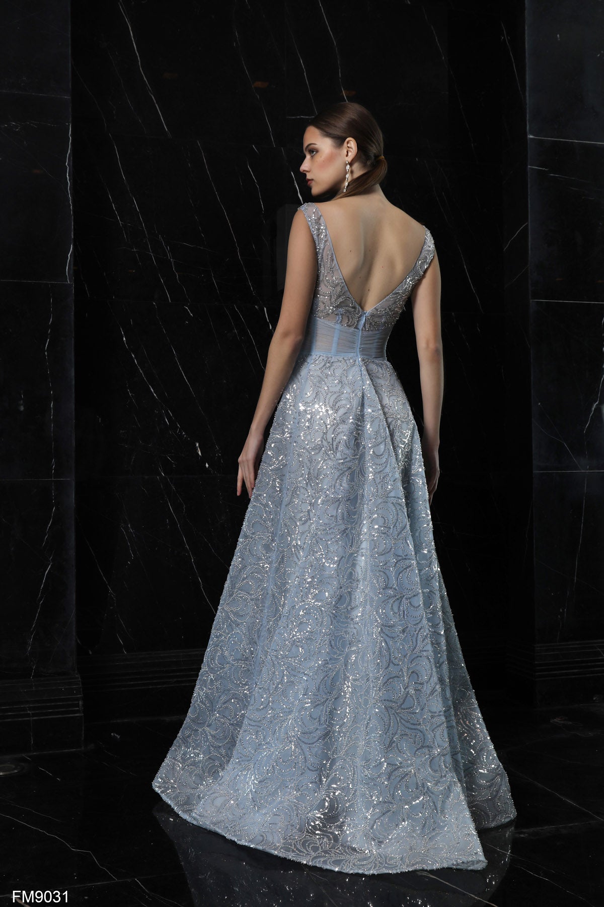 AZZURE COUTURE FM9031 DRESS