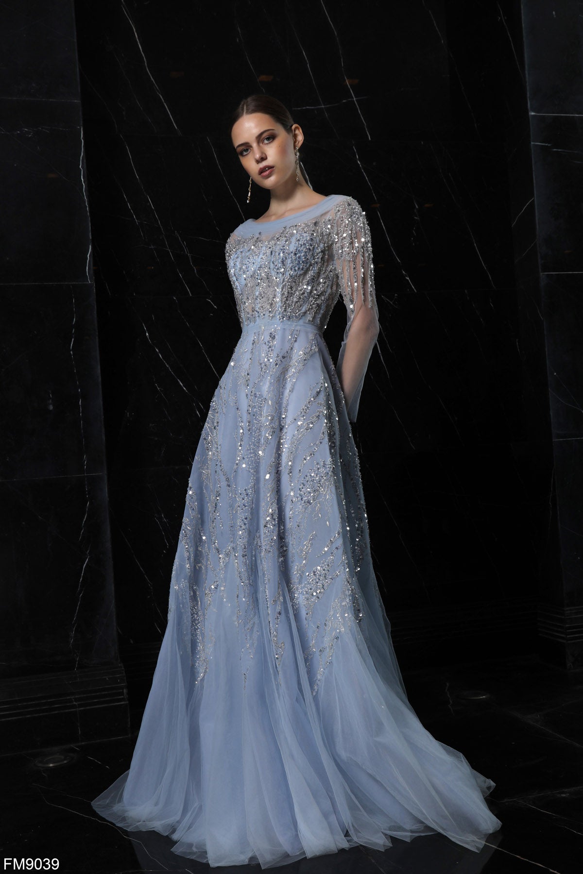 AZZURE COUTURE FM9039 DRESS