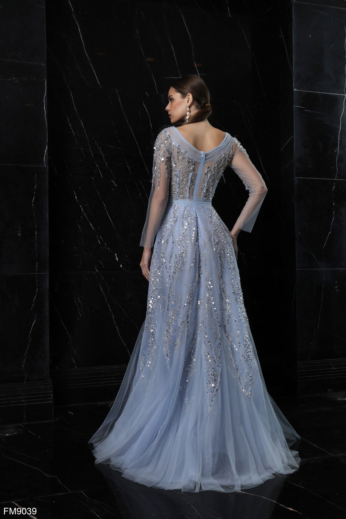 AZZURE COUTURE FM9039 DRESS