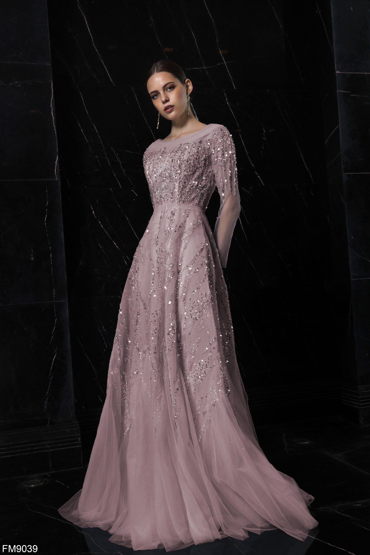 AZZURE COUTURE FM9039 DRESS