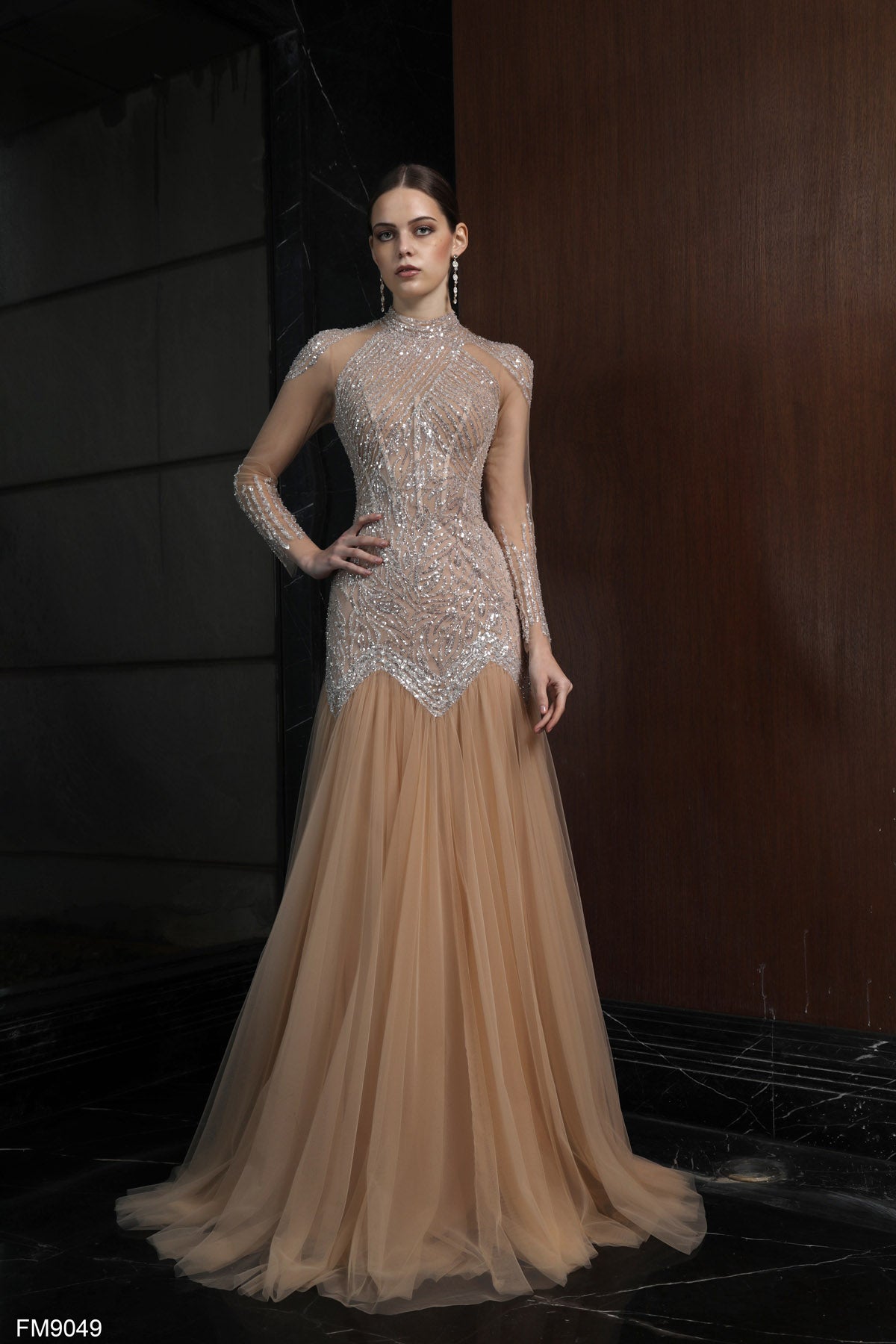 AZZURE COUTURE FM9049 DRESS