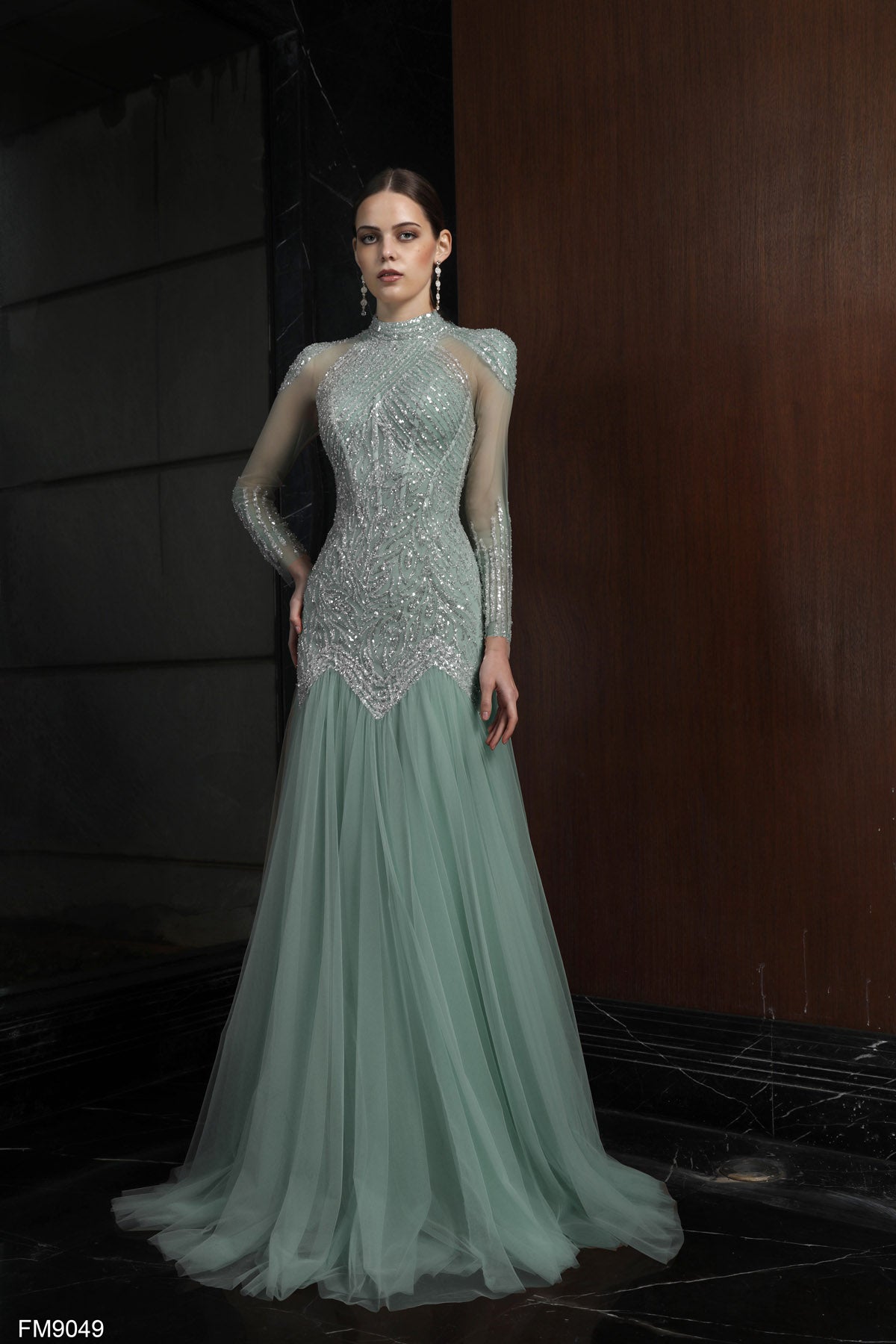 AZZURE COUTURE FM9049 DRESS