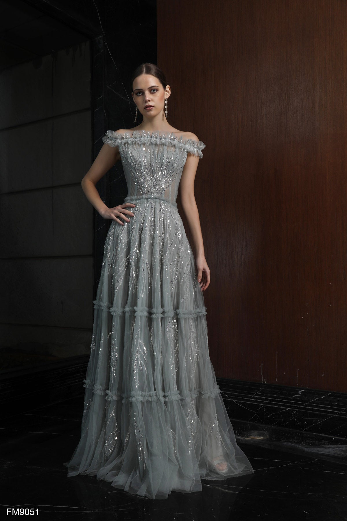 AZZURE COUTURE FM9051 DRESS