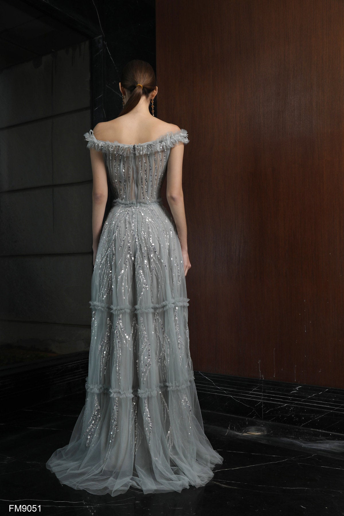 AZZURE COUTURE FM9051 DRESS