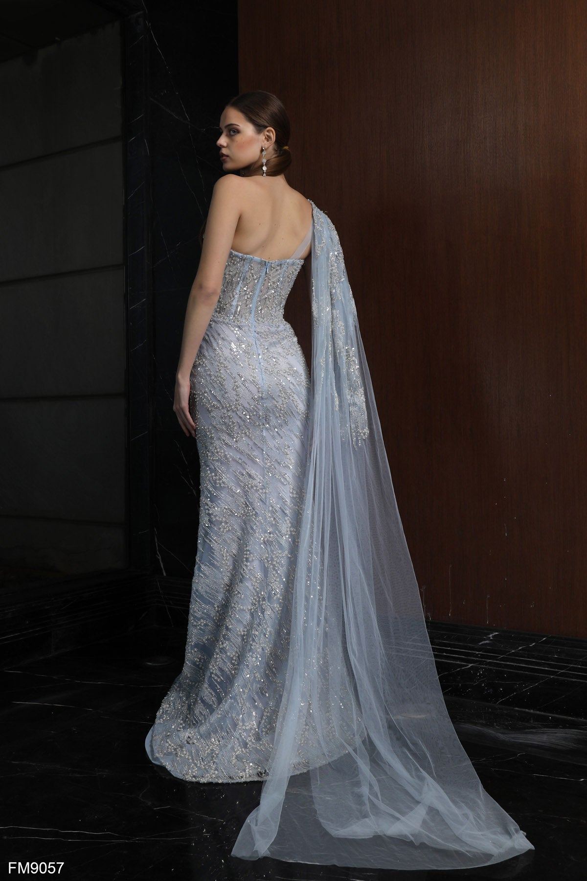 AZZURE COUTURE FM9057 DRESS