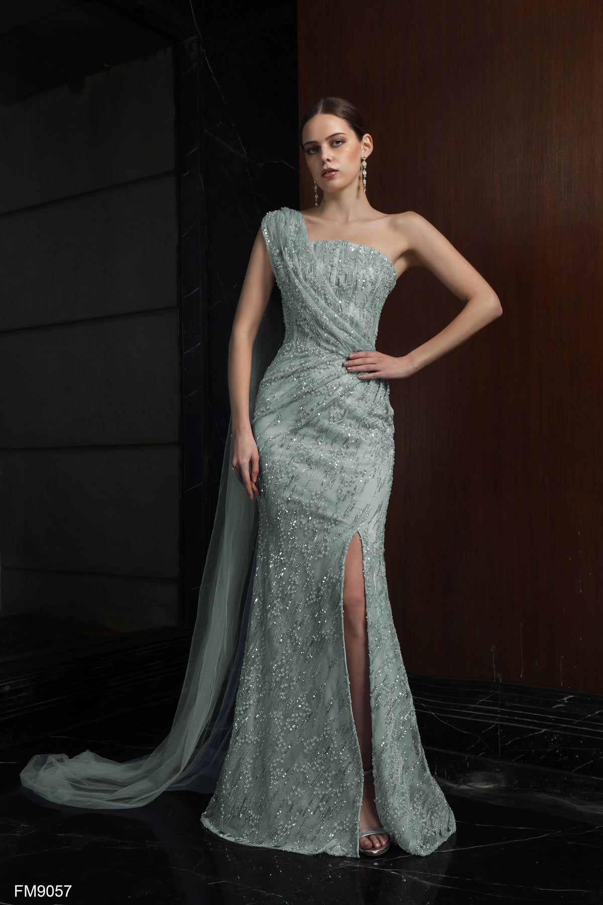 AZZURE COUTURE FM9057 DRESS