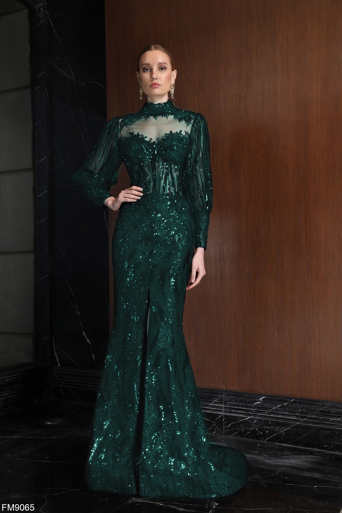 AZZURE COUTURE FM9065 DRESS