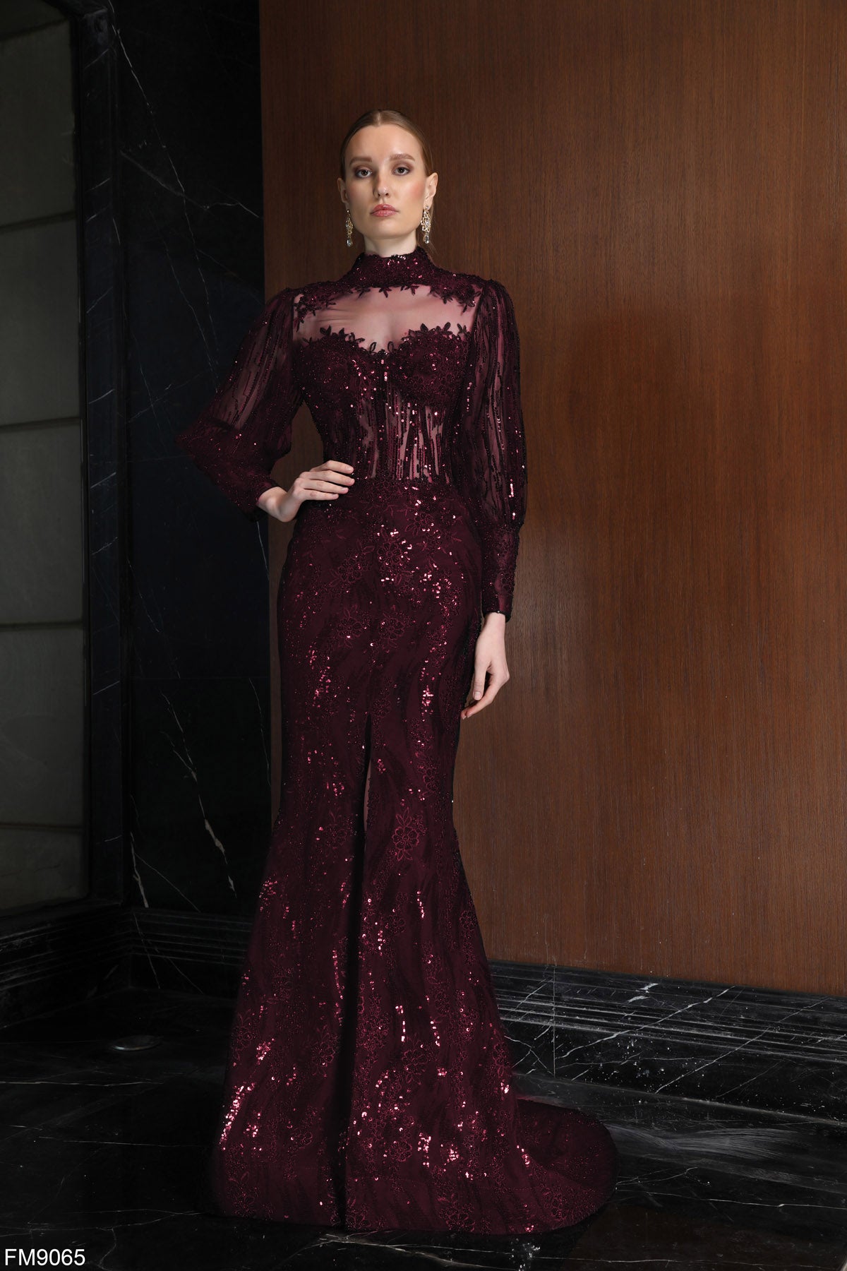 AZZURE COUTURE FM9065 DRESS
