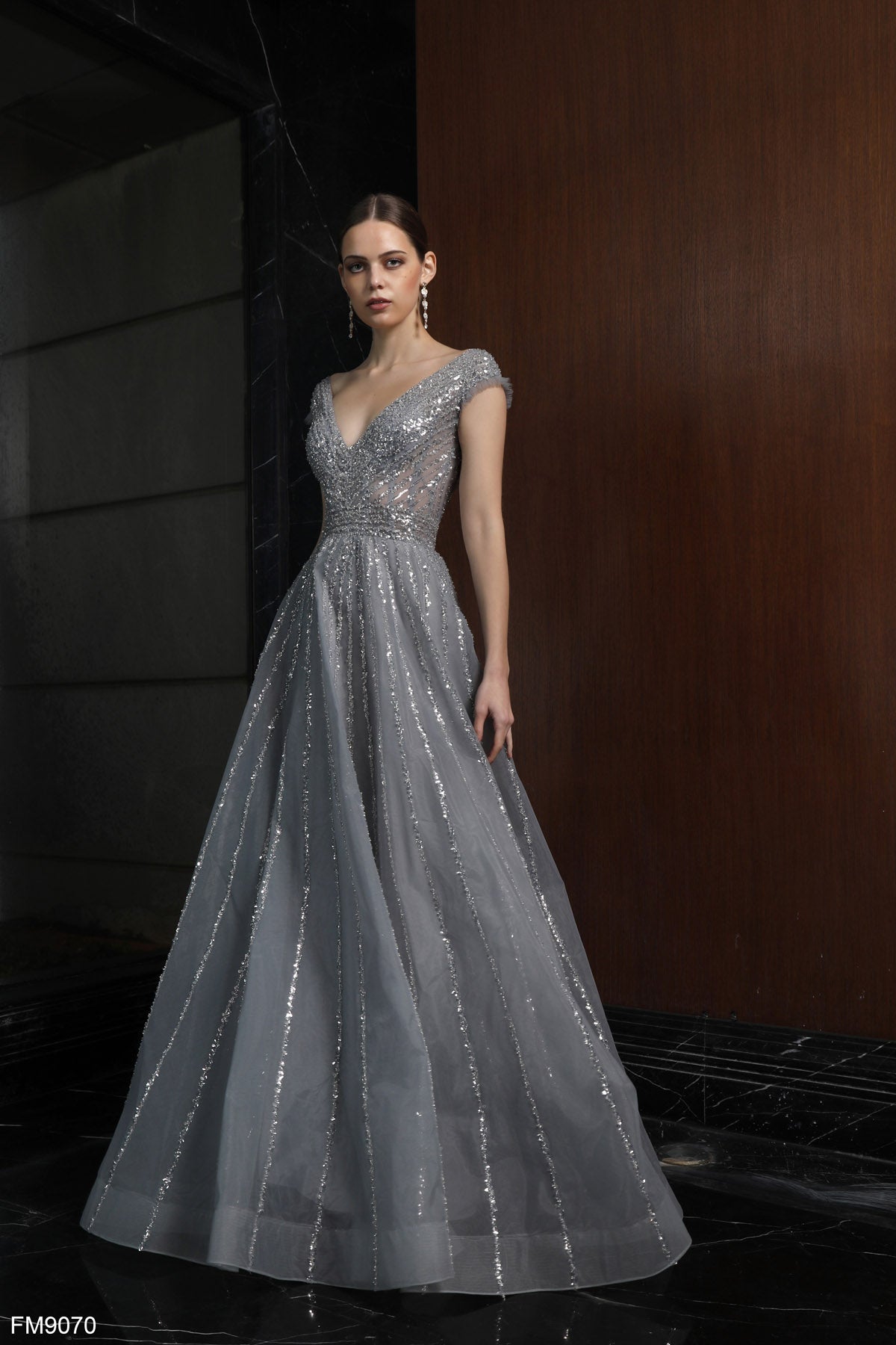 AZZURE COUTURE FM9070 DRESS