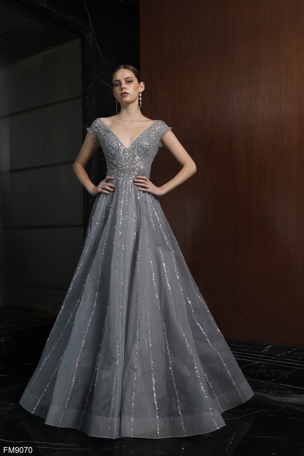 AZZURE COUTURE FM9070 DRESS