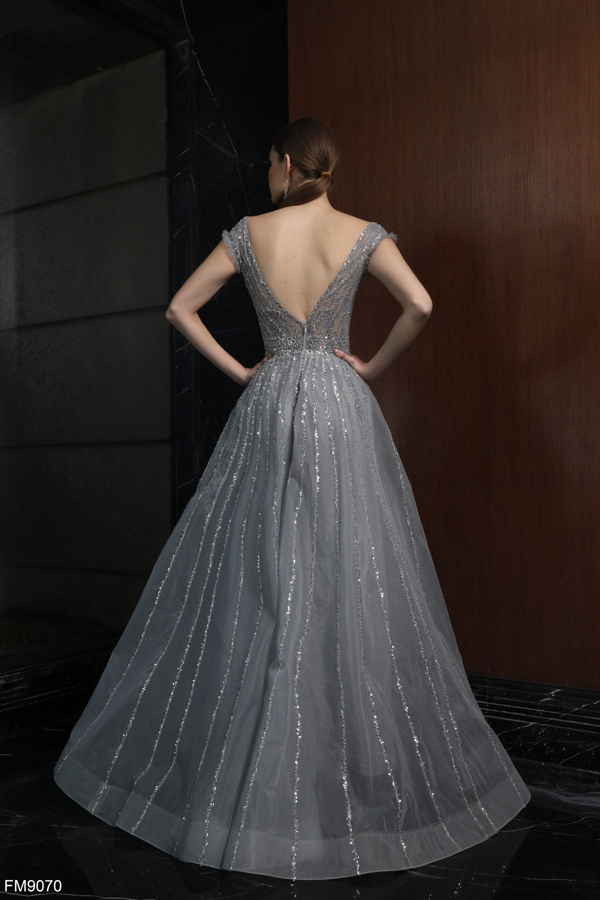 AZZURE COUTURE FM9070 DRESS