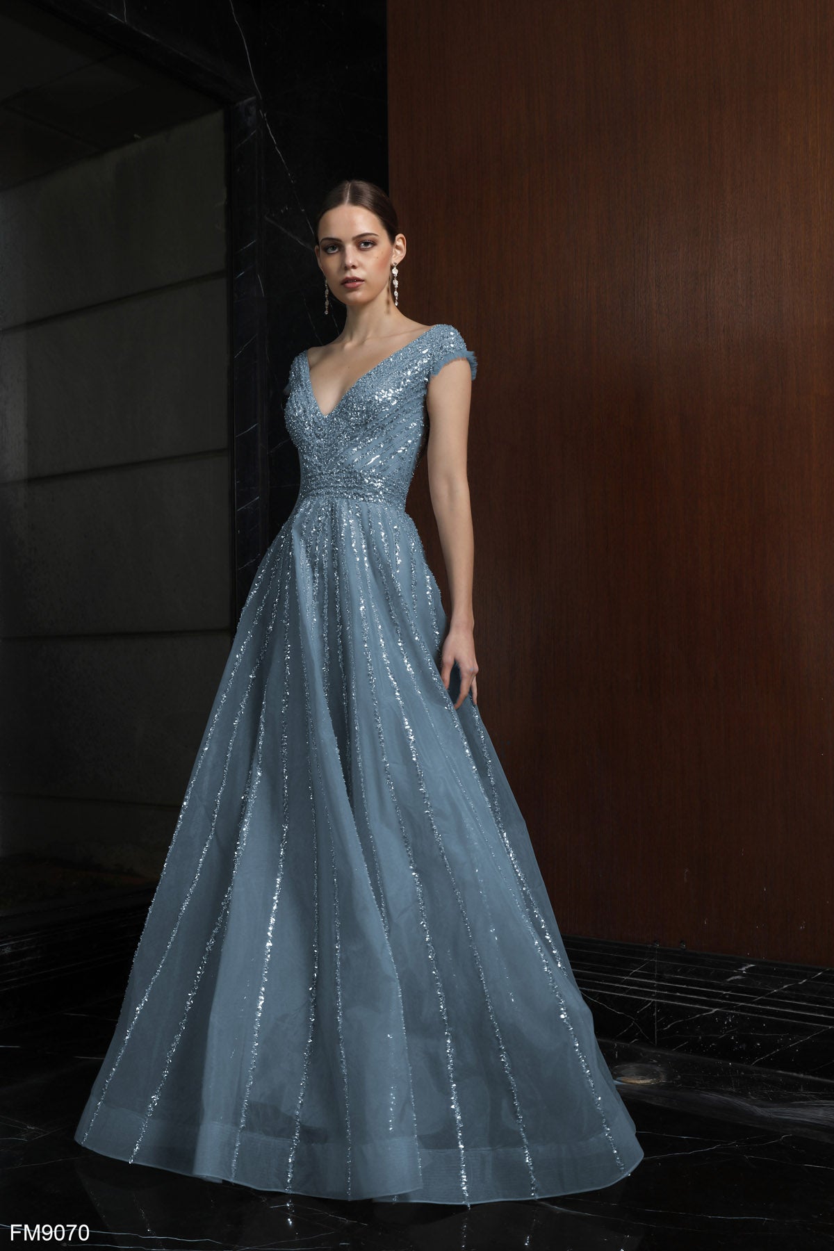 AZZURE COUTURE FM9070 DRESS