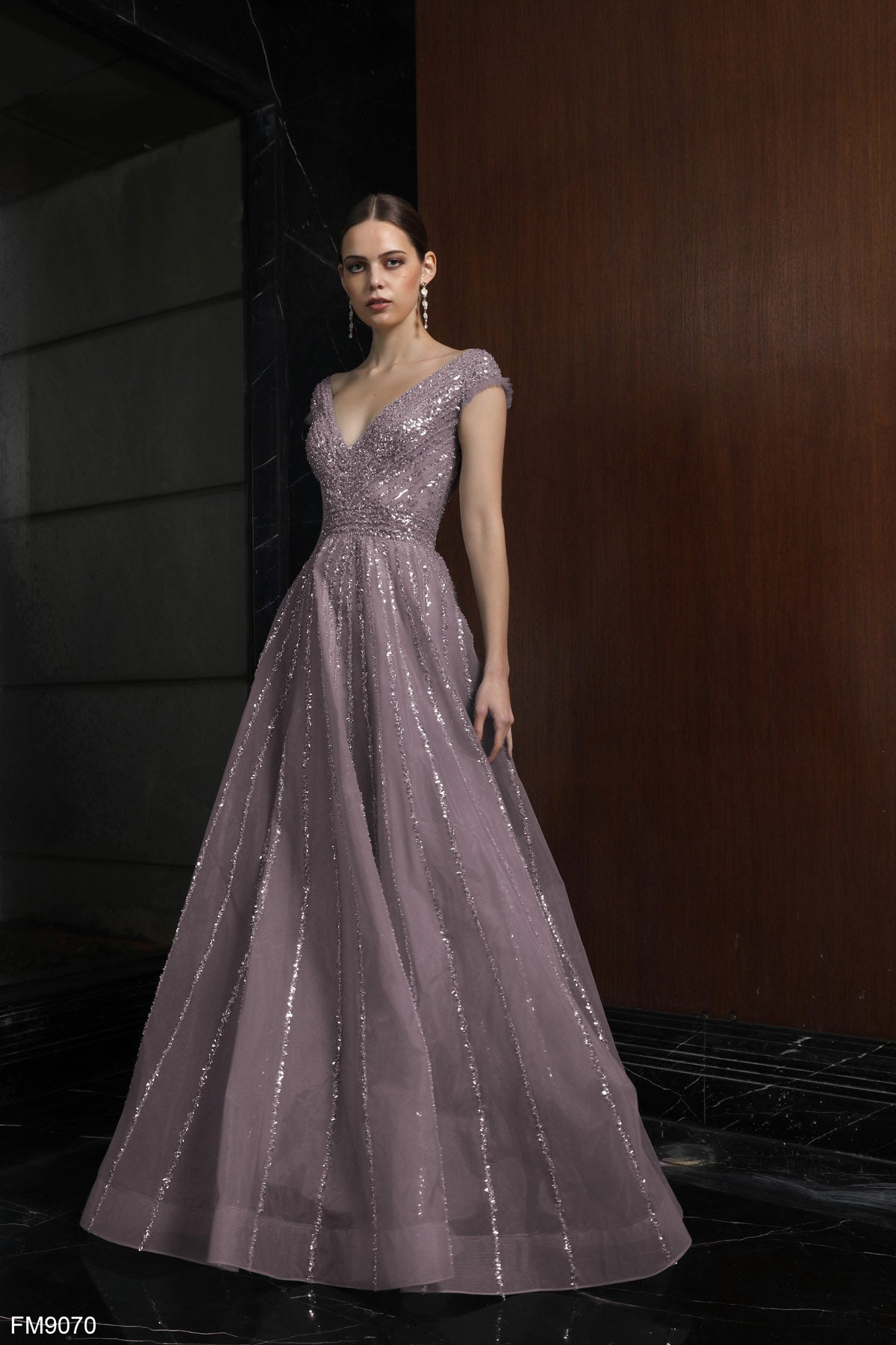 AZZURE COUTURE FM9070 DRESS