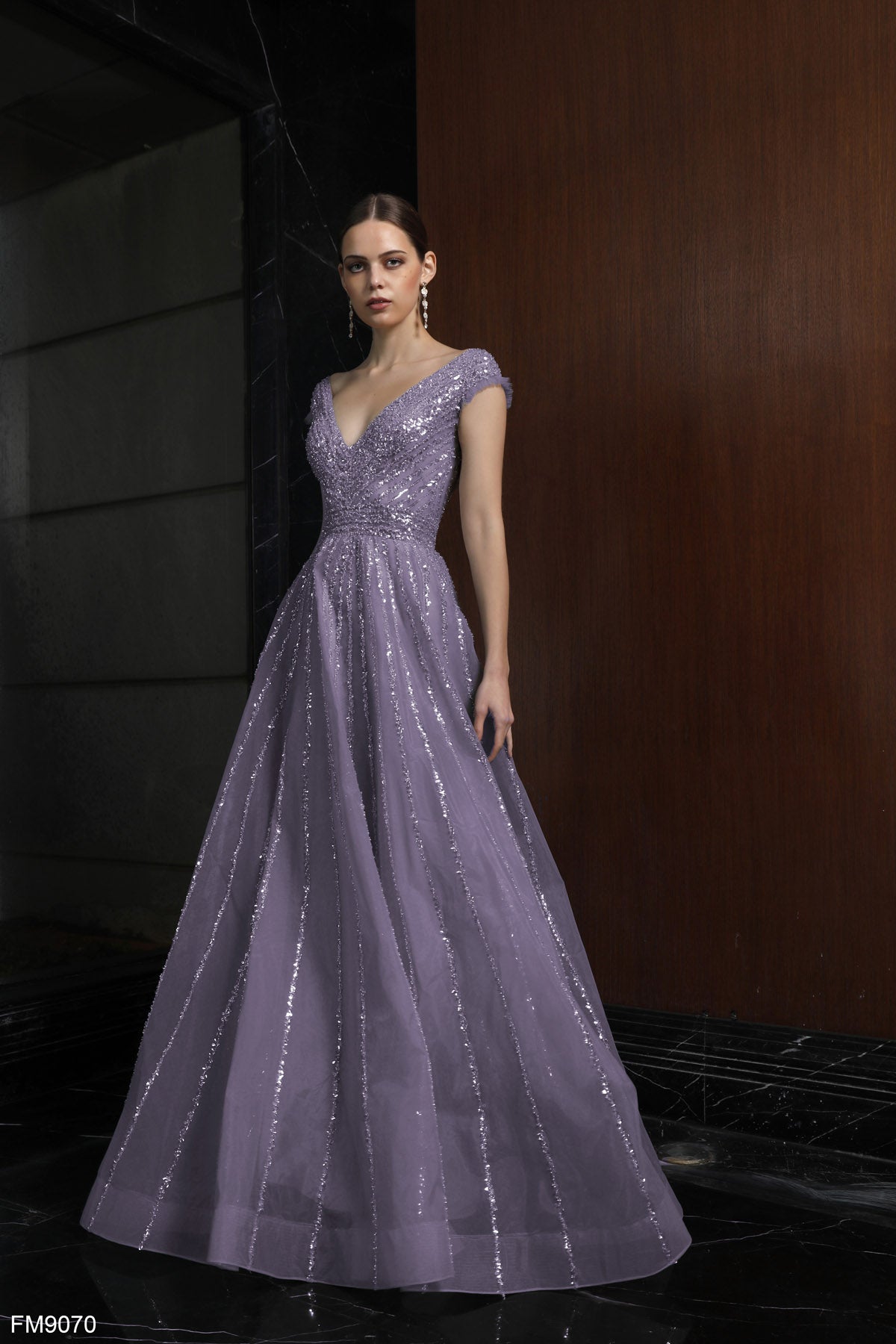 AZZURE COUTURE FM9070 DRESS