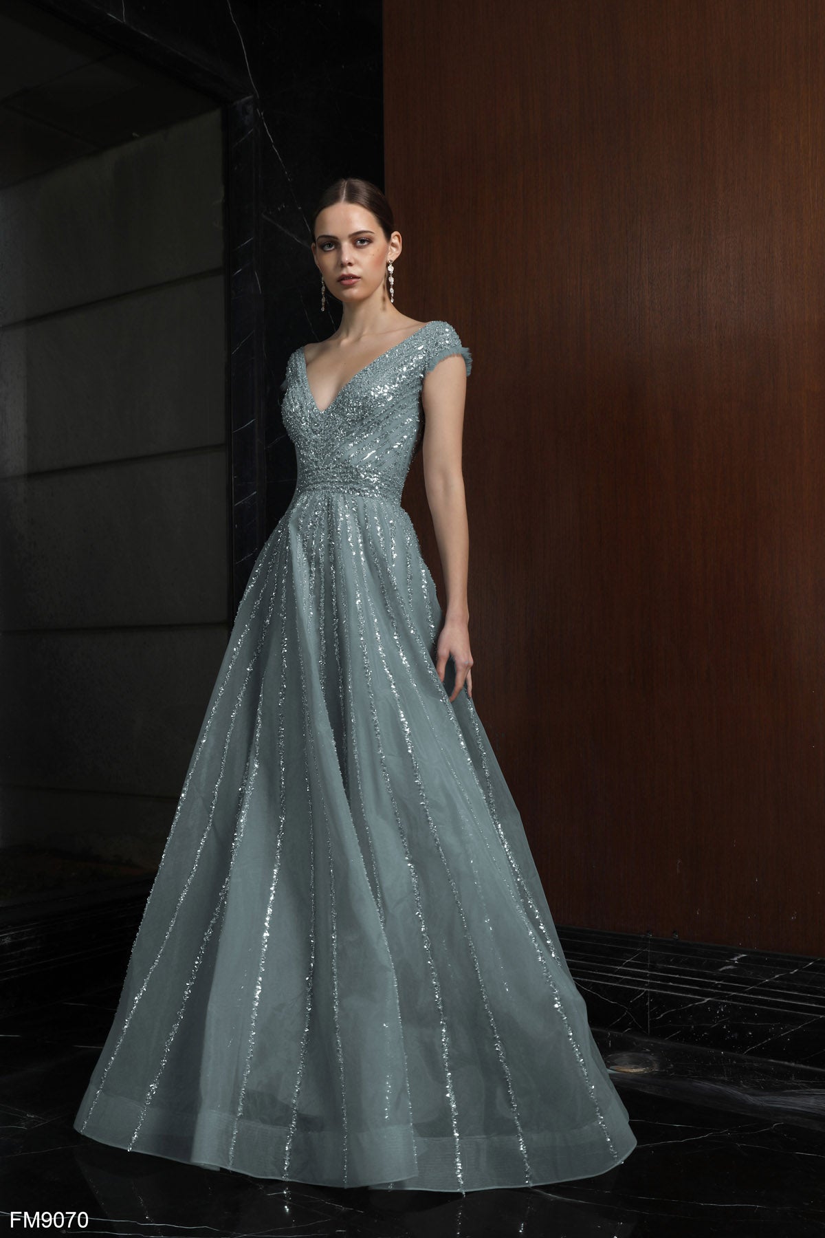 AZZURE COUTURE FM9070 DRESS