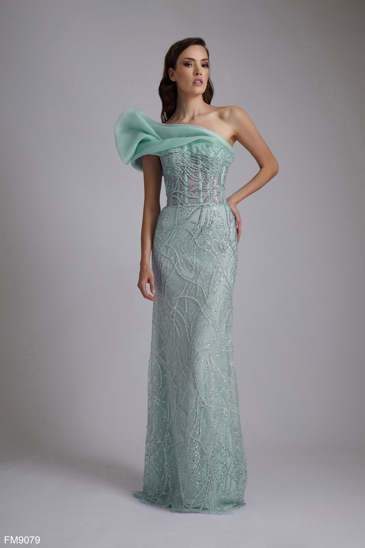 AZZURE COUTURE FM9079 DRESS