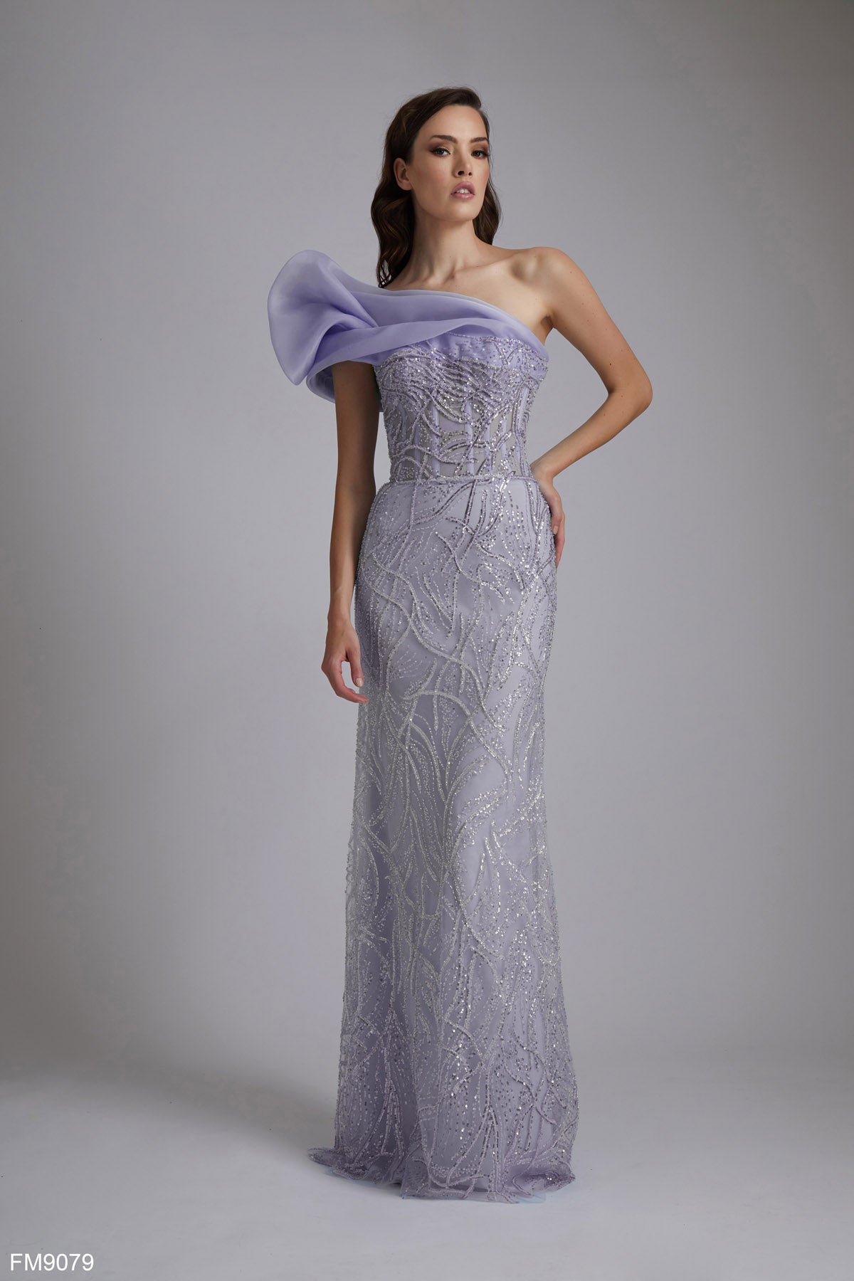 AZZURE COUTURE FM9079 DRESS