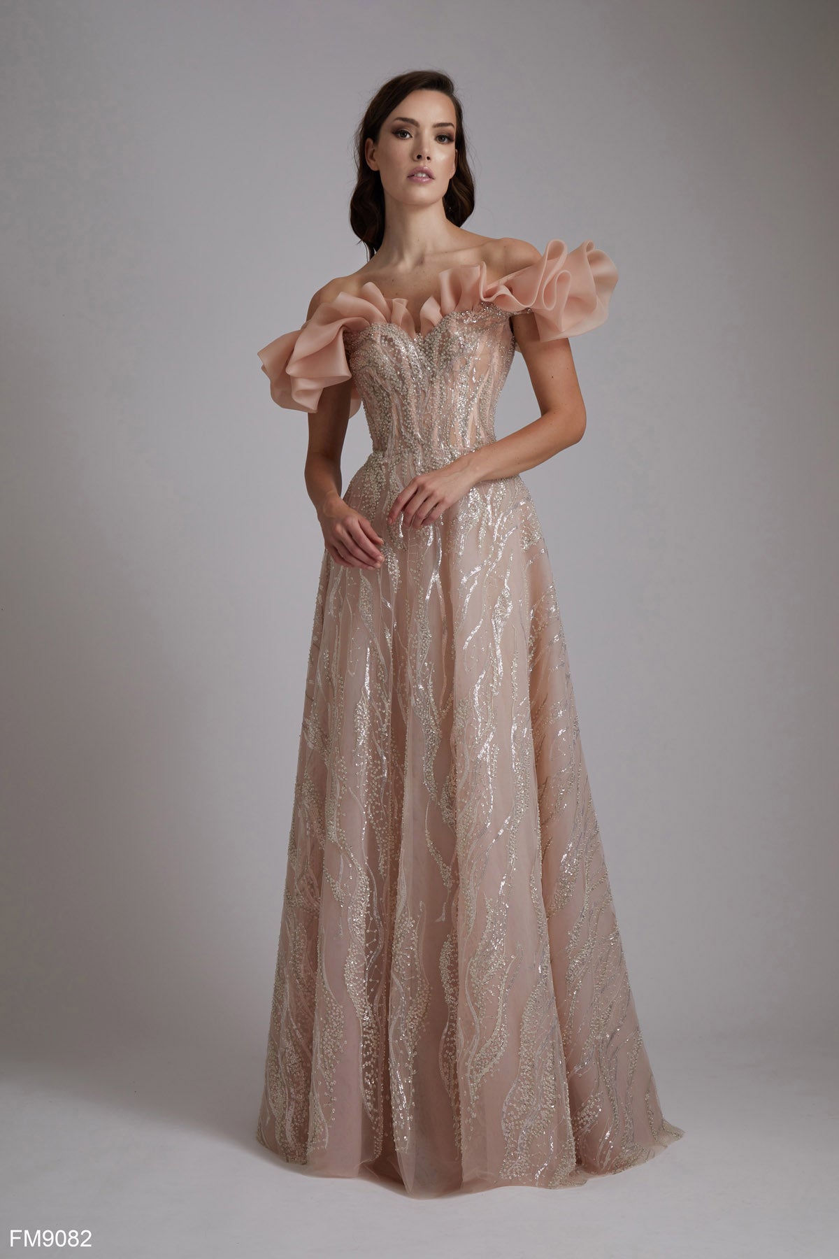 AZZURE COUTURE FM9082 DRESS