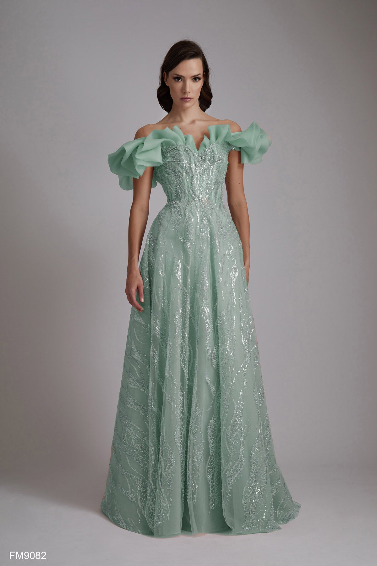 AZZURE COUTURE FM9082 DRESS