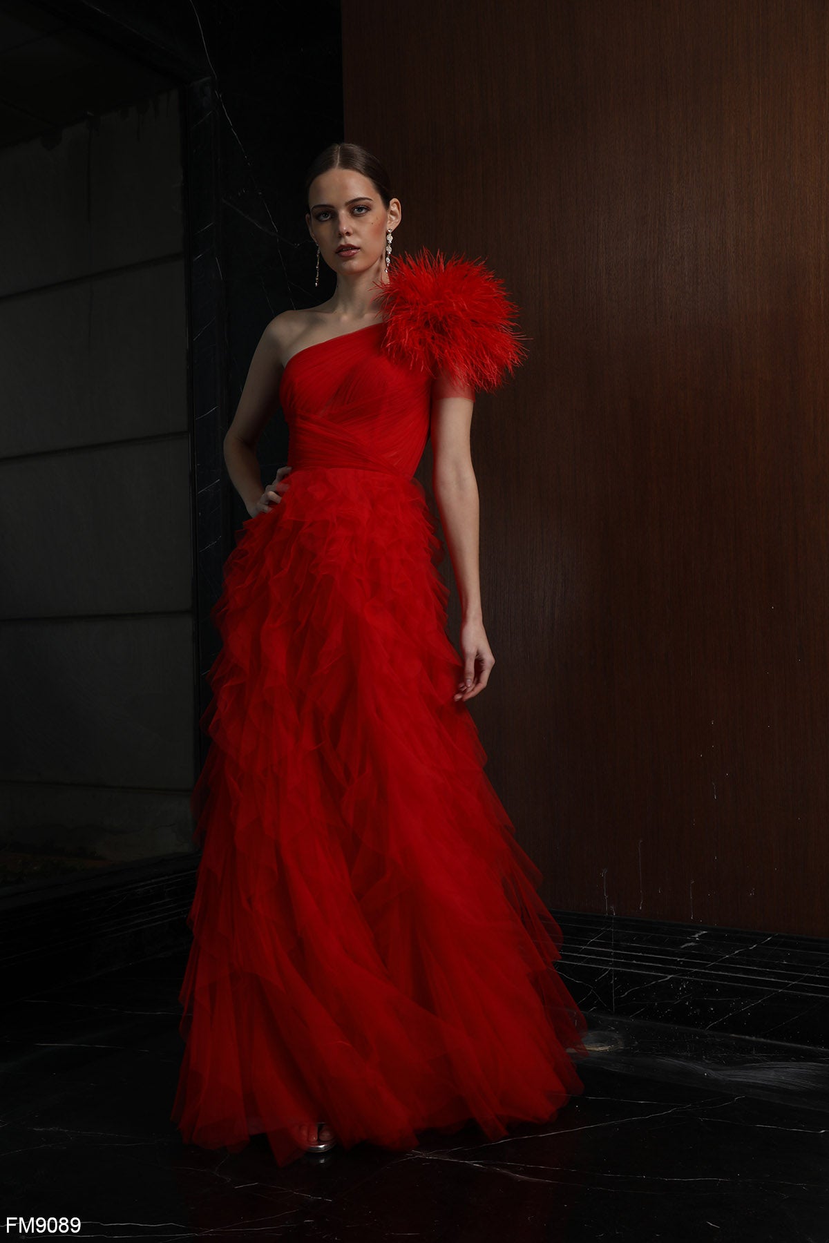 AZZURE COUTURE FM9089 DRESS