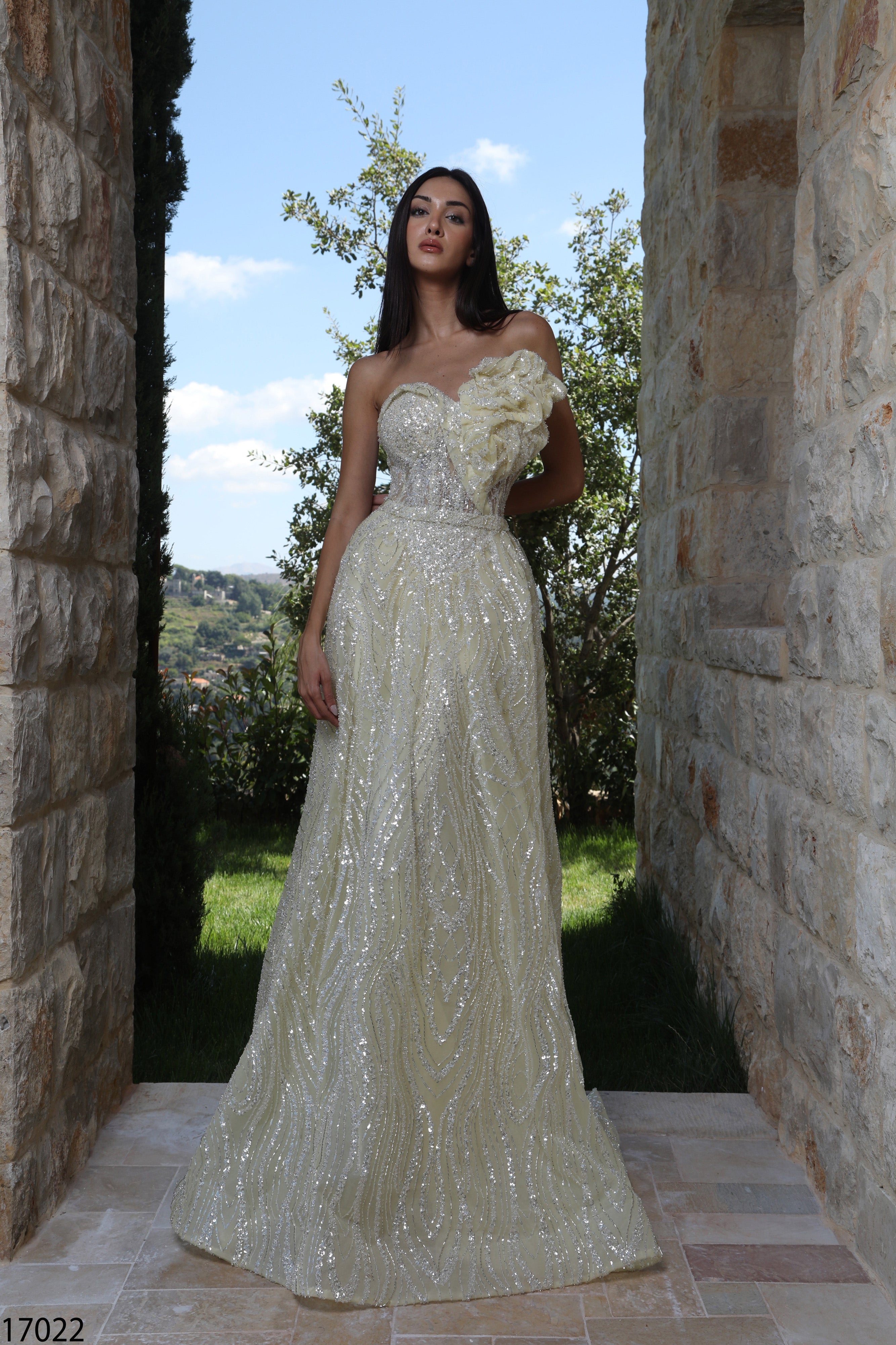 AZZURE COUTURE FM17022 DRESS
