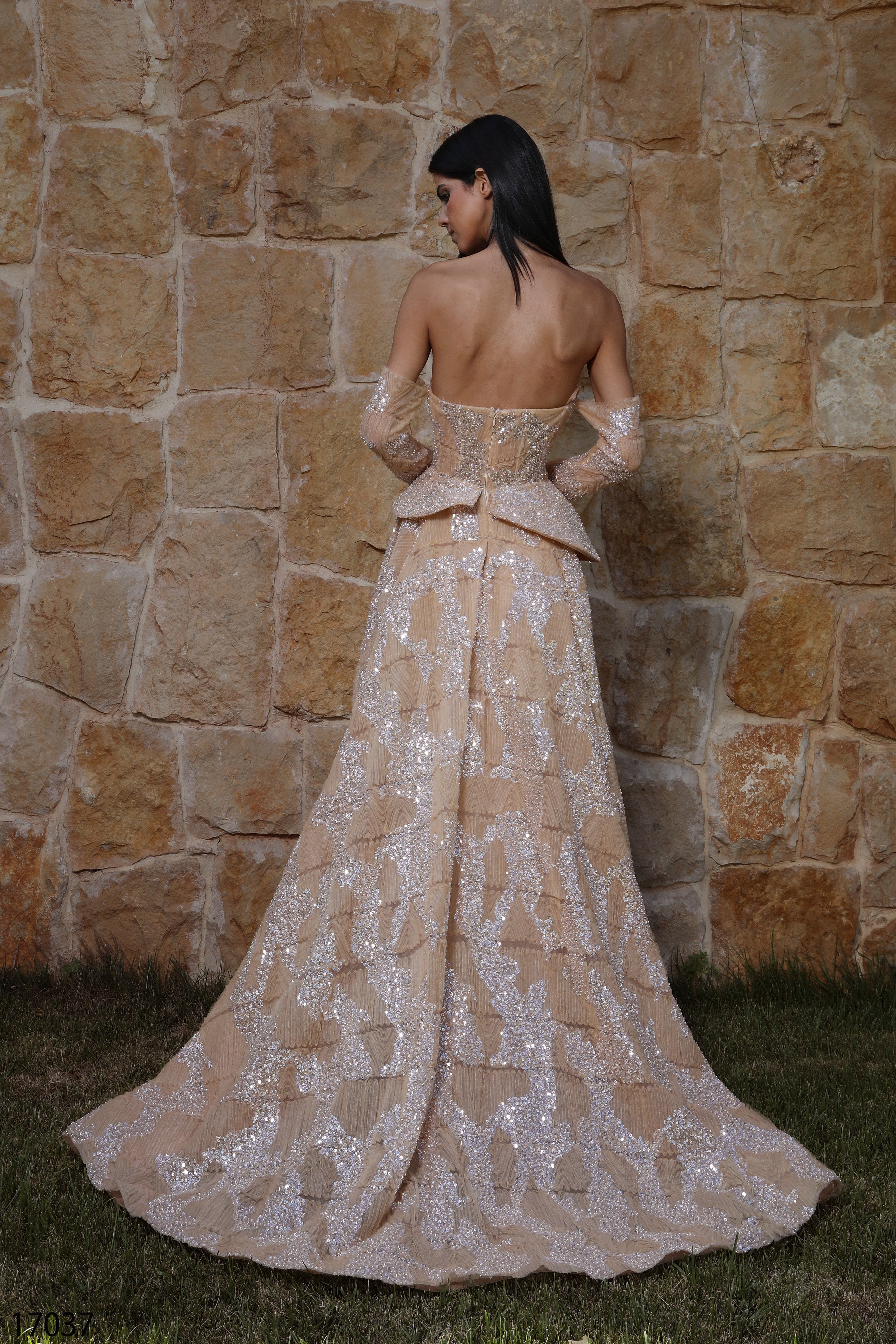 AZZURE COUTURE FM17037 DRESS