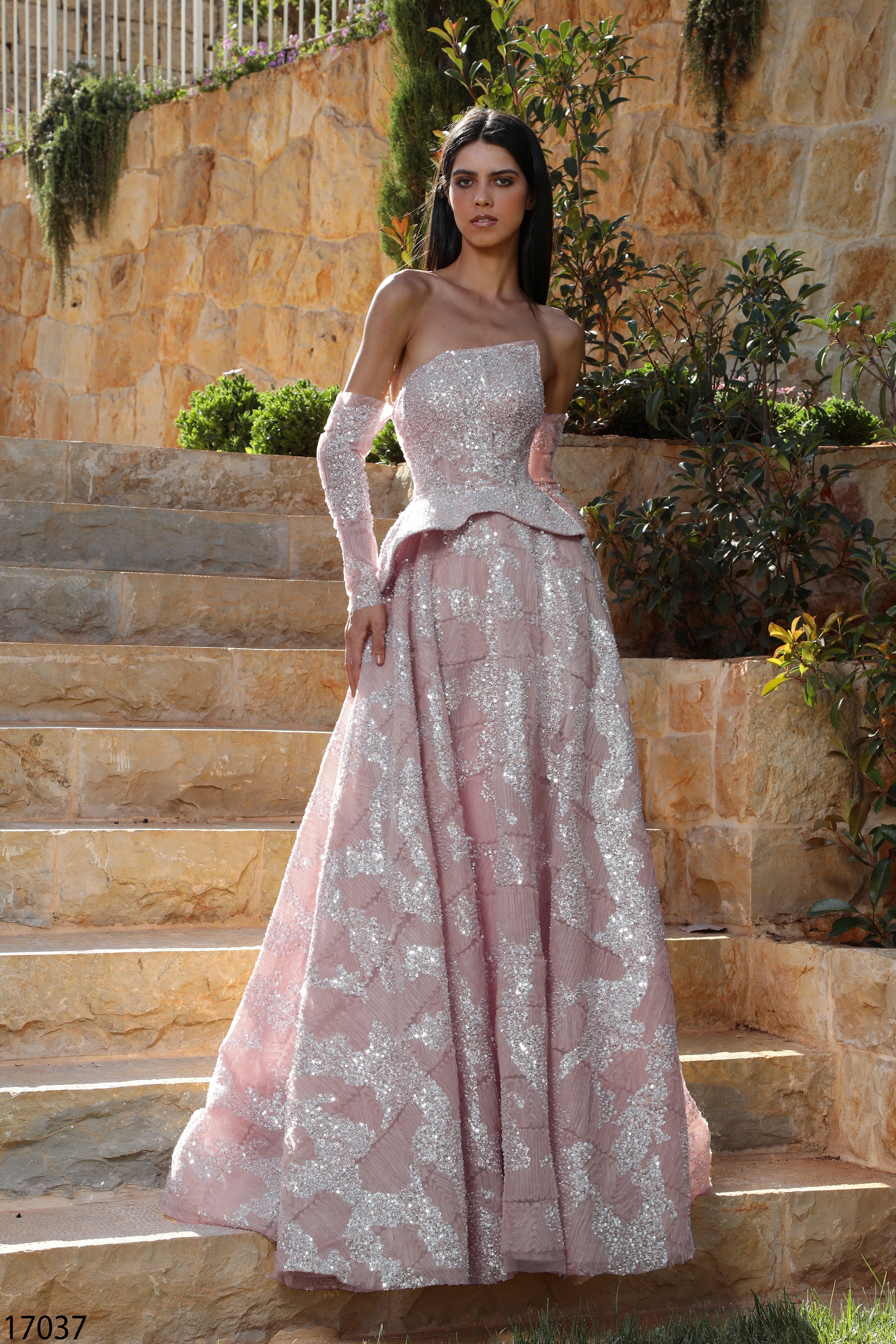 AZZURE COUTURE FM17037 DRESS