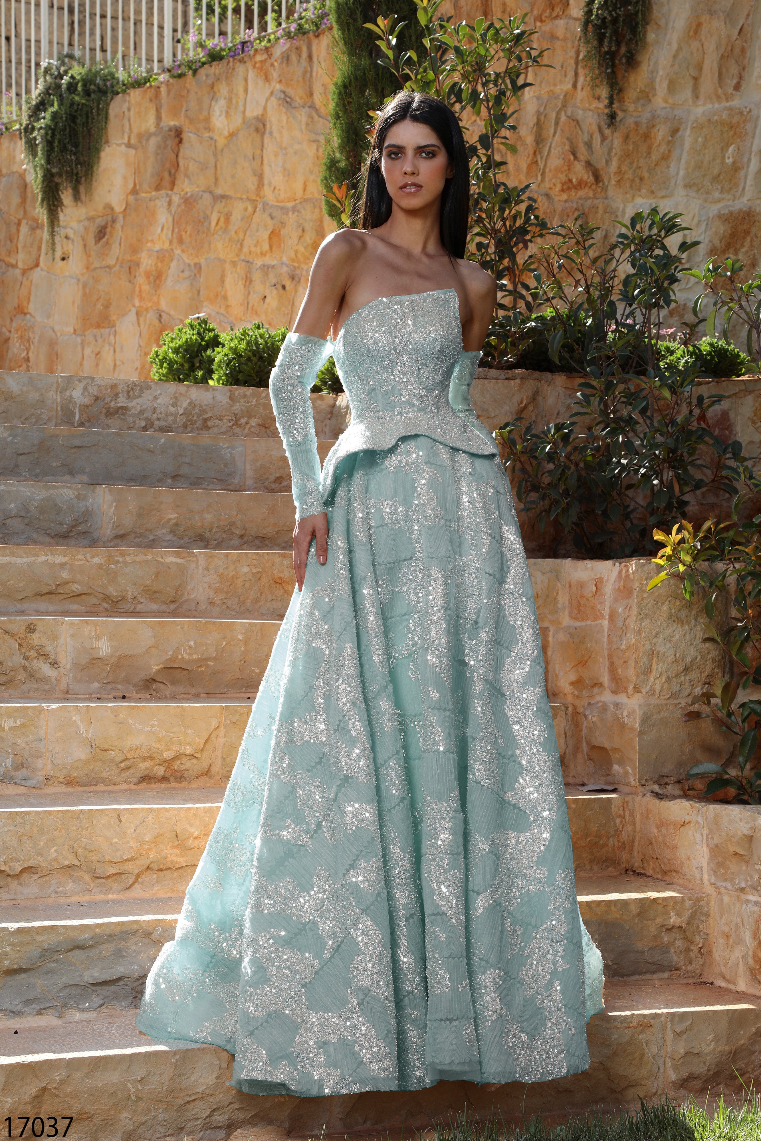 AZZURE COUTURE FM17037 DRESS