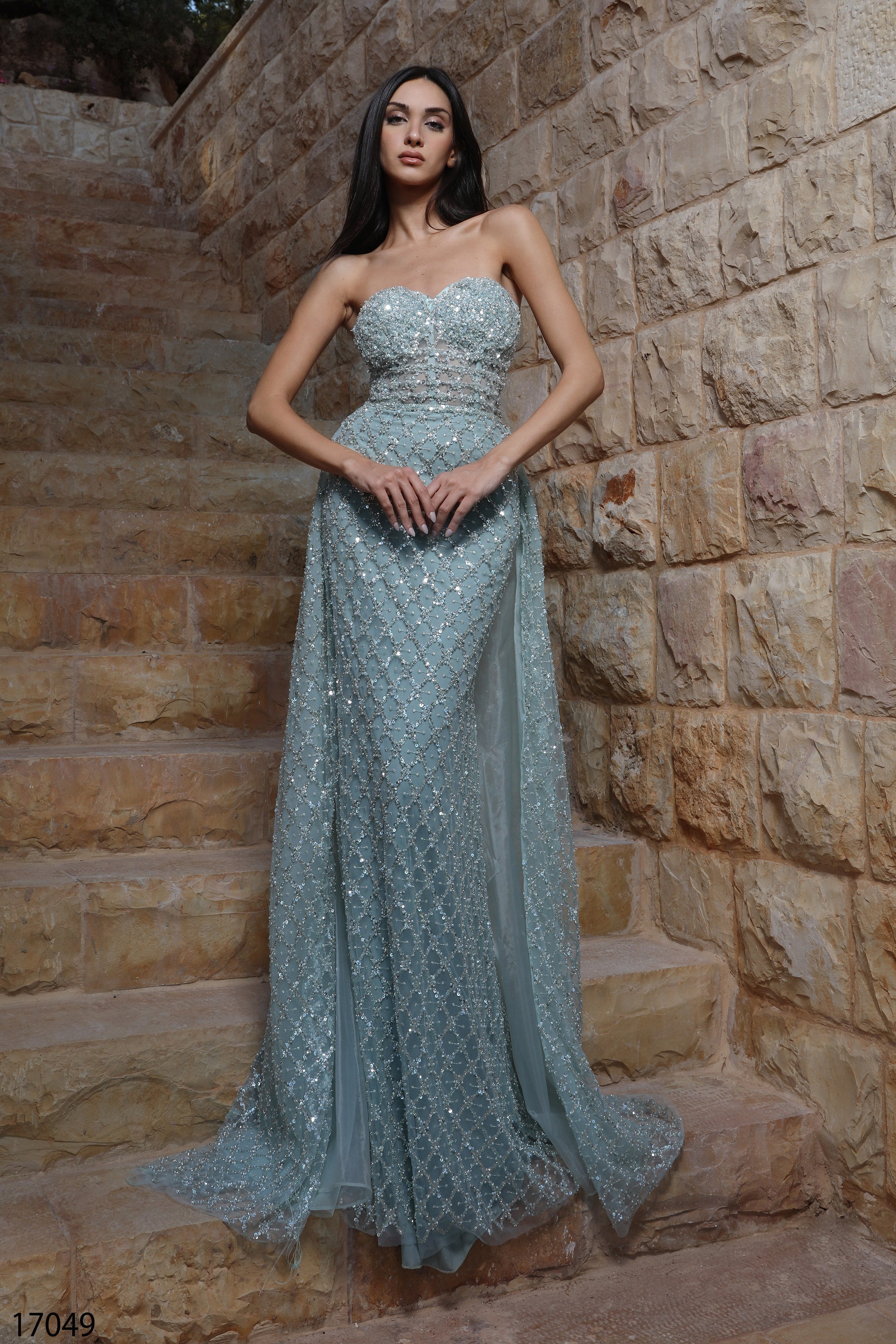 AZZURE COUTURE FM17049 DRESS