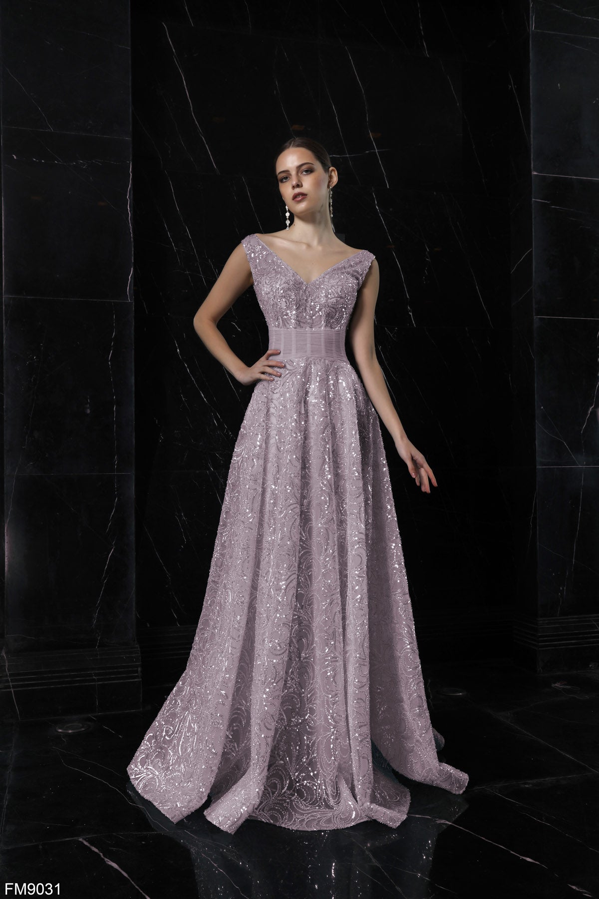 AZZURE COUTURE FM9031 DRESS